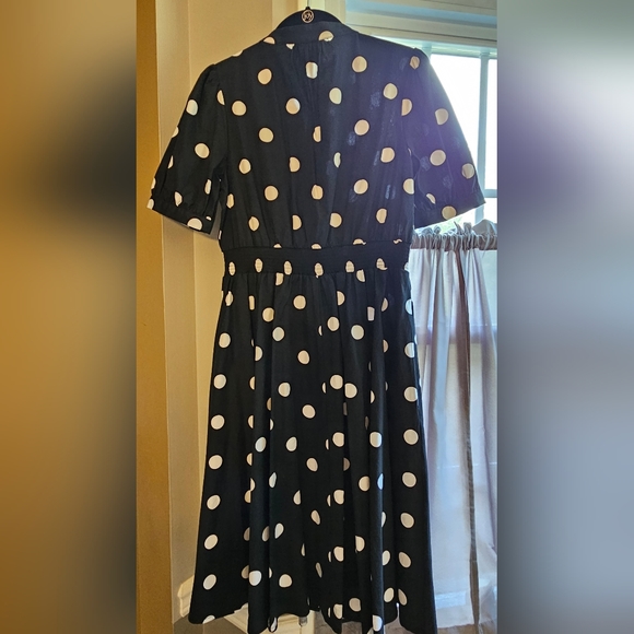 Worthington Polka Dot Dress - Picture 3 of 6